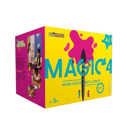 Magic4 Art DIY Home DÃ©cor, 4 in 1 DIY Games