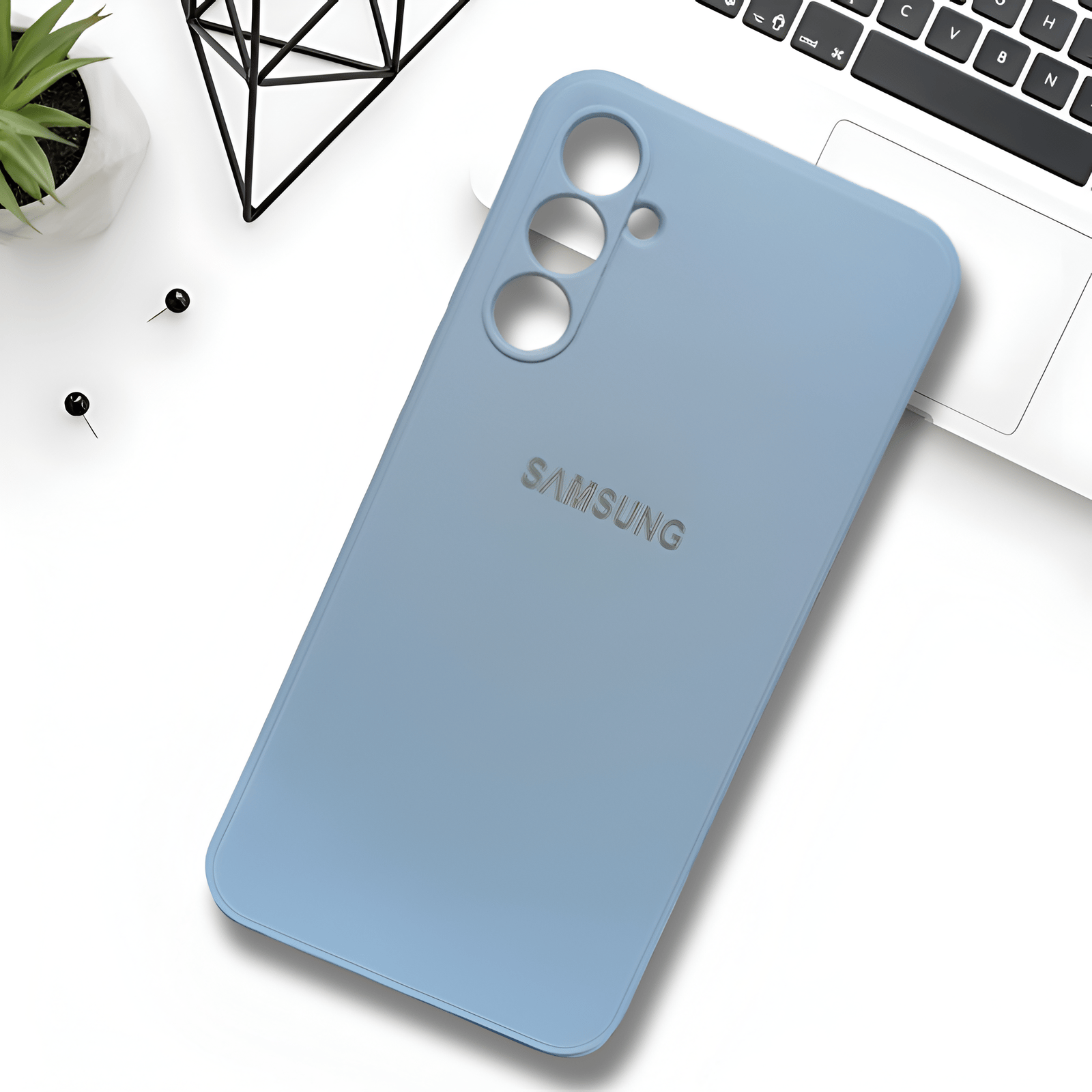 Blue Candy Silicone Case for Samsung S24