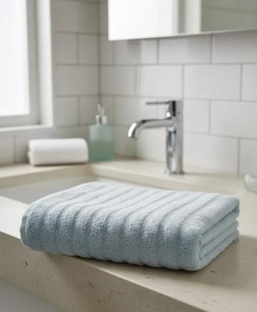 EASTHOUSE Terry Cotton 600 GSM Bath Towel Pack Of 2