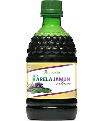 NUTROCOPIA  Neem, Karela & Jamun  Vegetable Juice 400 ml