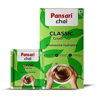 Pansari Classic Green Tea - 25Dips