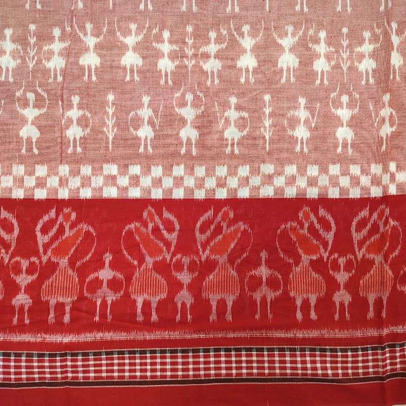 Sambalpuri Ikat Cotton Saree
