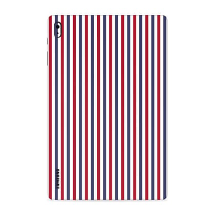 Wrapcart Vertical Stripes 1 Tab Skin | Adhesive Vinyl Protective Wrap