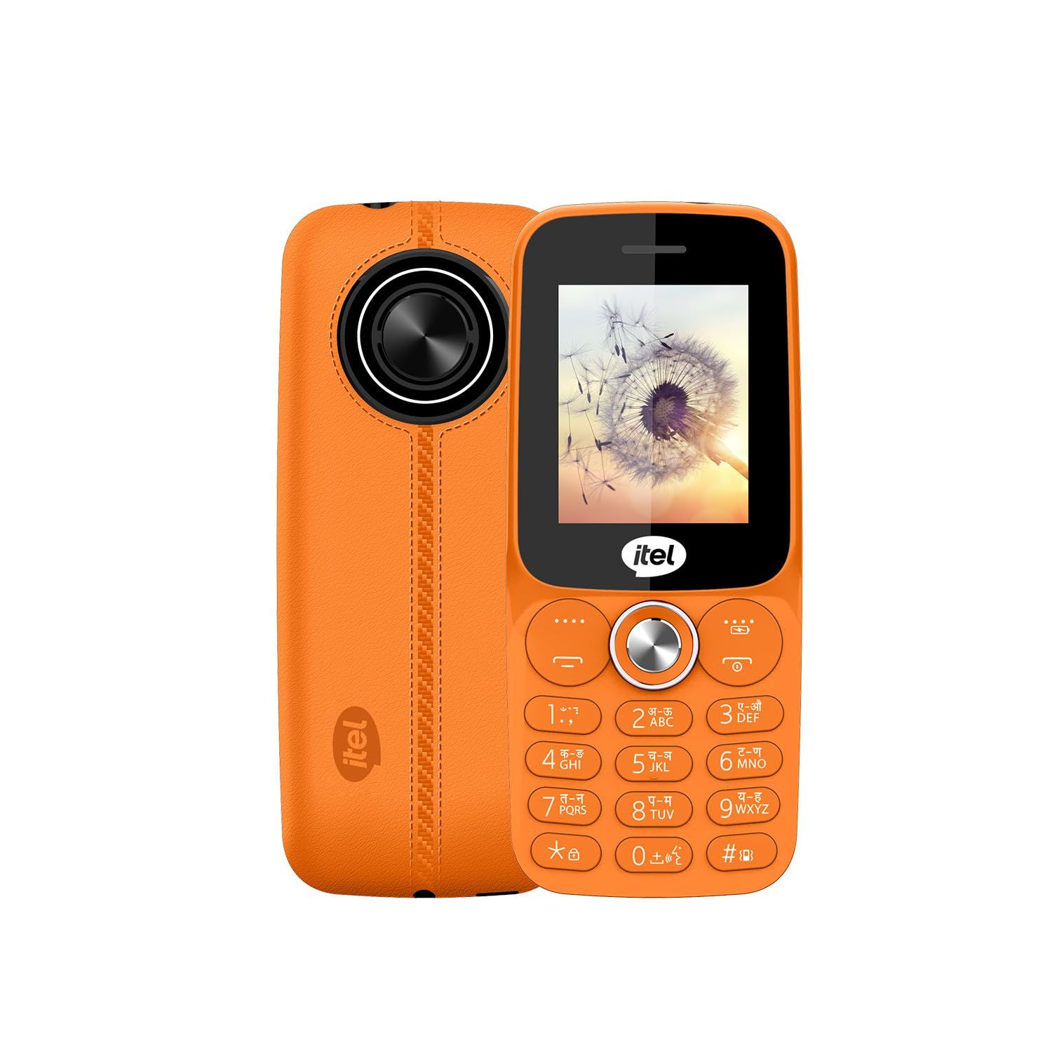 The itel it2165s Comes with 2" Big Display,Kingvoice, Bluetooth Support and 1200 mAh Battery with 8 Days Battery Backup The itel it2165s Comes with 2" Big Display,Kingvoice, Bluetooth Support and 1200 mAh Battery with 8 Days Battery Backup - Orange