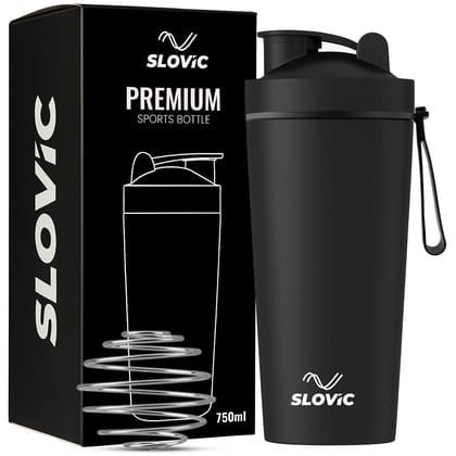 SLOVIC Steel Shaker for Gym - 750 ML