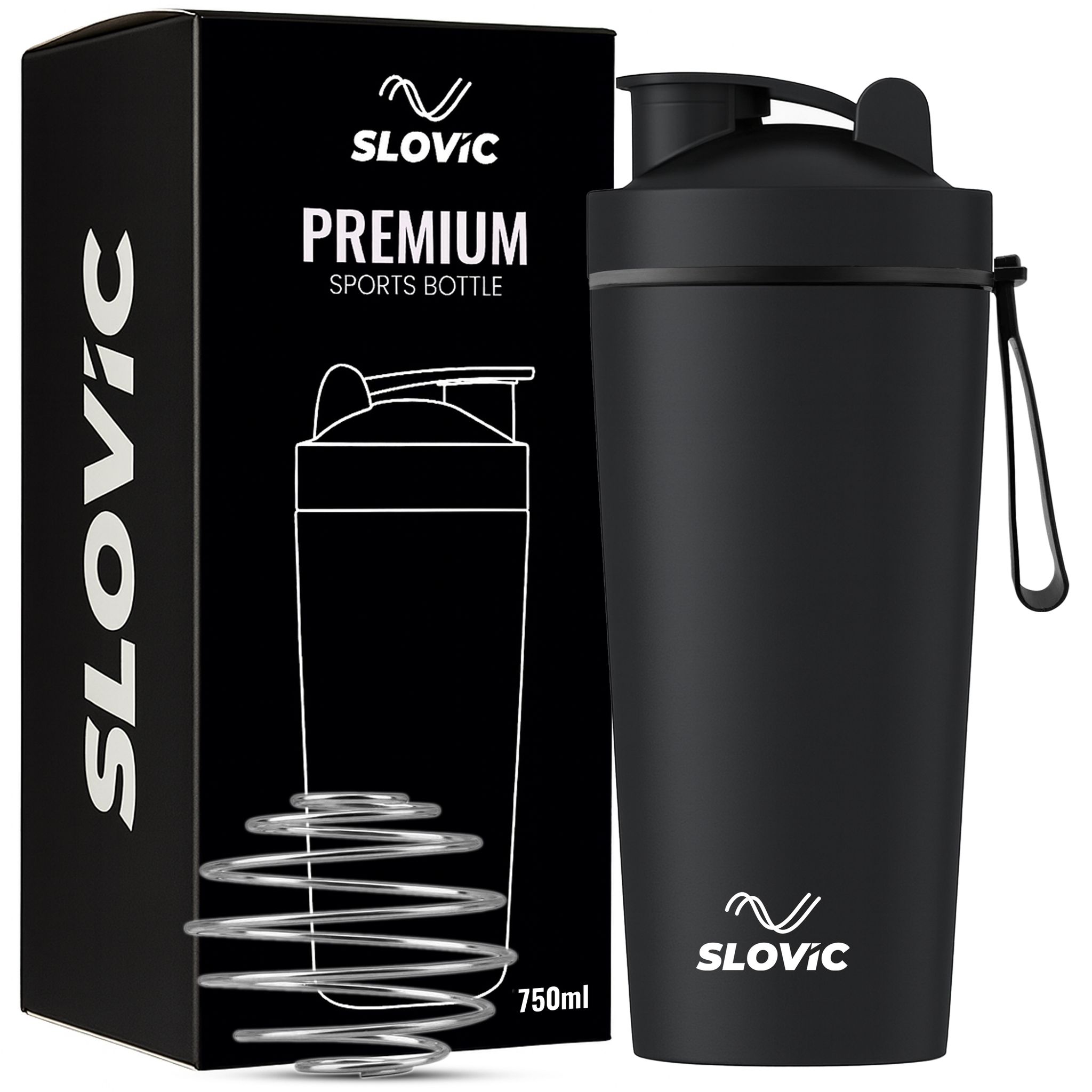 SLOVIC Steel Shaker for Gym - 750 ML