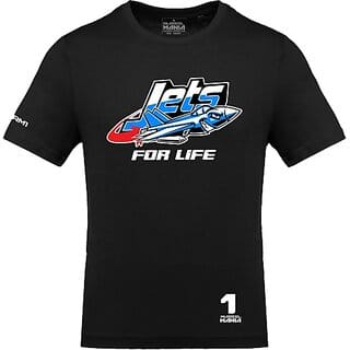 Fastbend Mens Black Printed Cotton Blend Round Neck T-Shirt