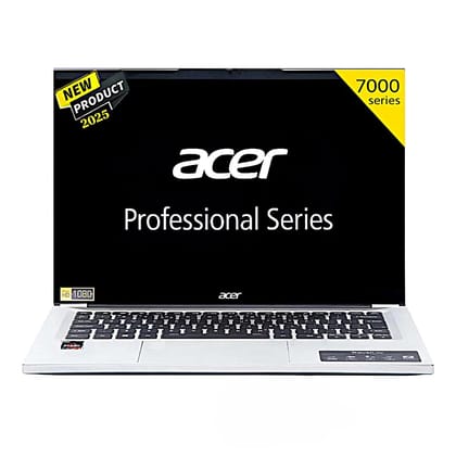 acer Travel Lite 14[New Launch], AMD Ryzen 3-7330U, 16GB RAM, 512GB SSD, 14inch Full HD, UHD Graphics, Premium Metal Body, Windows 11 Pro, MSO 21, 1.34KG, TL14-42M, Thin & Light Laptop