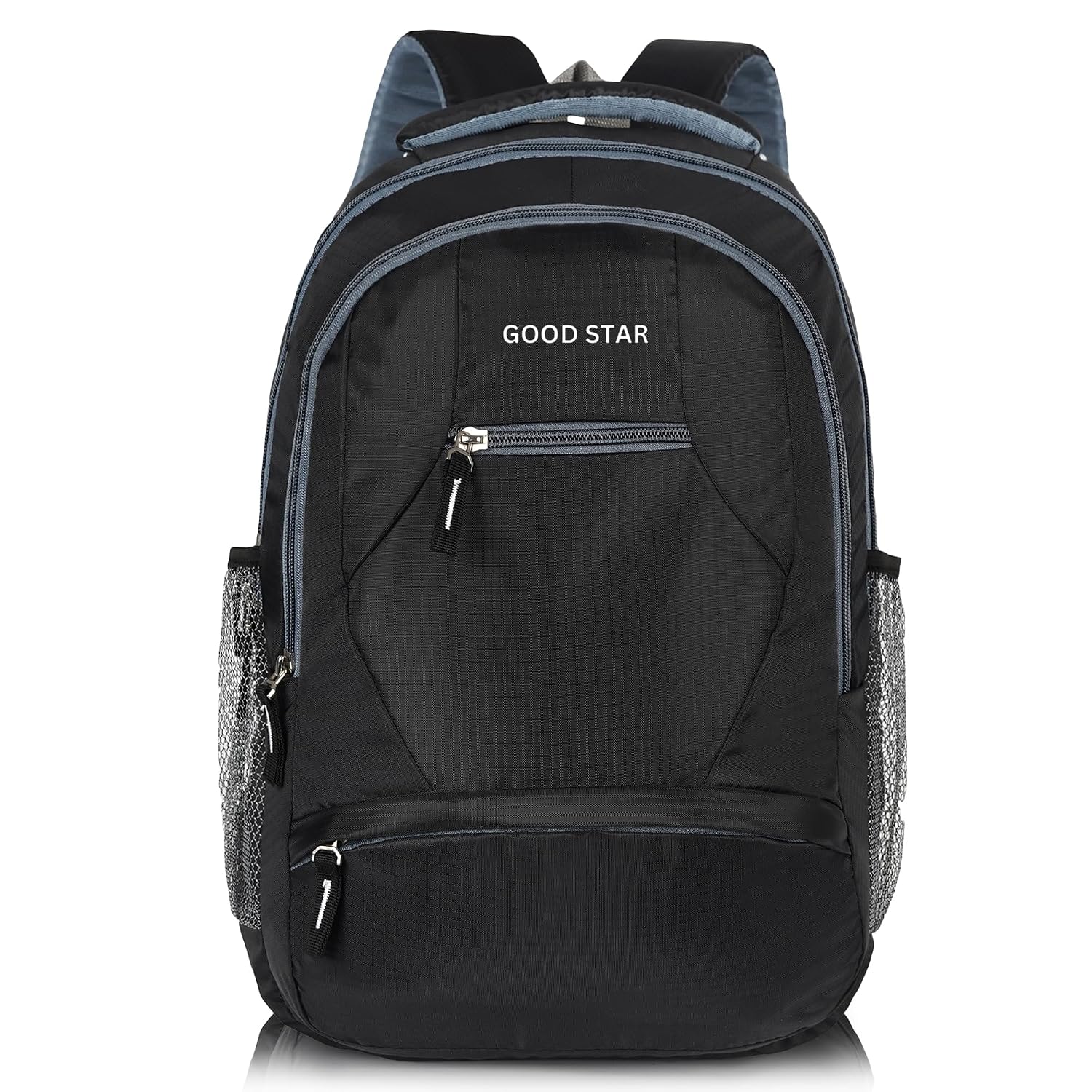 30L Multipurpose Backpack For Men,Women, Boys And Girls Bags for College, School, Travel, Office and Daily Use - Durable, Comfortable, and Stylish Bag/Backpacks (BLACK)