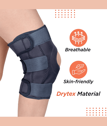 Vissco Unisex Patella Stabilisers Single Black ( XL - Size )