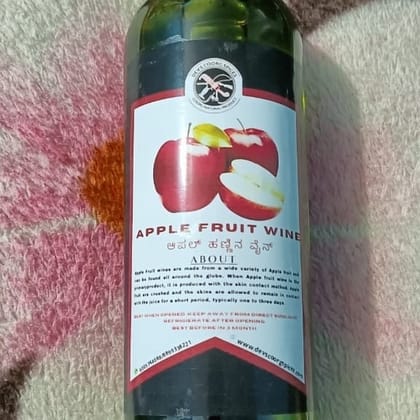 APPLE FRUIT WINE 750 ml