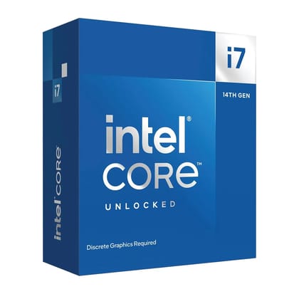 Intel Core i7-14700KF New Gaming Desktop Processor 20 cores (8 P-cores + 12 E-cores) - Unlocked