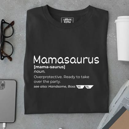 Mamasaurus Limited Edition Premium T-shirt for Women-Black / S