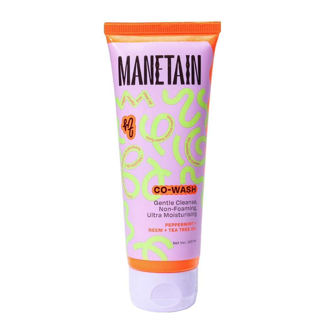 Manetain Co-Wash Shampoo With Peppermint & Neem - 100ml