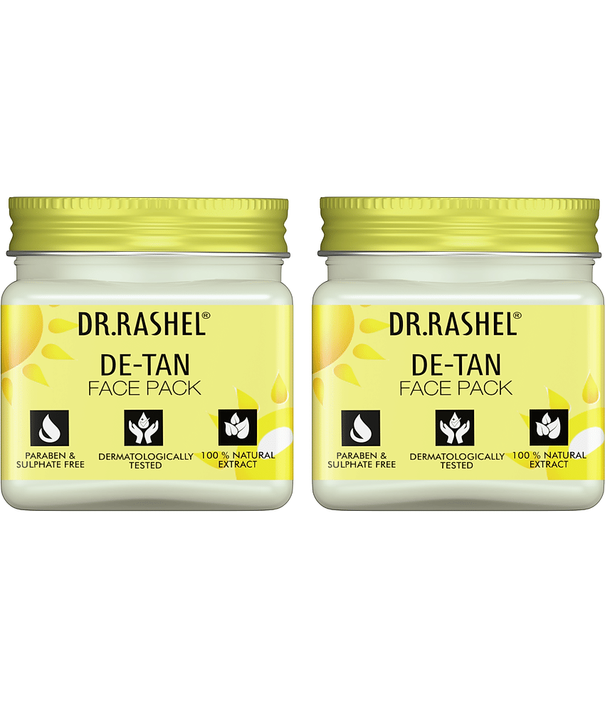 Dr.Rashel De-Tan Face Pack,Reduces Tan & Hydrates,For All Skin Type,45 Ml (Pack of 2)