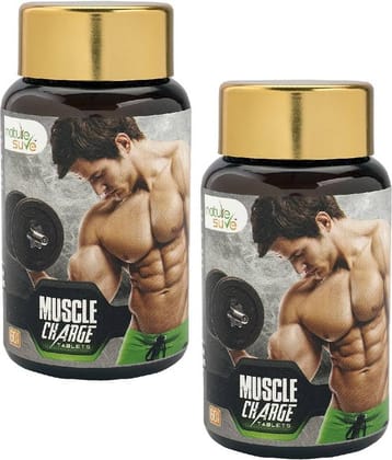 Nature Sure Muscle Charge Tablets 120 no.s Pack of 2