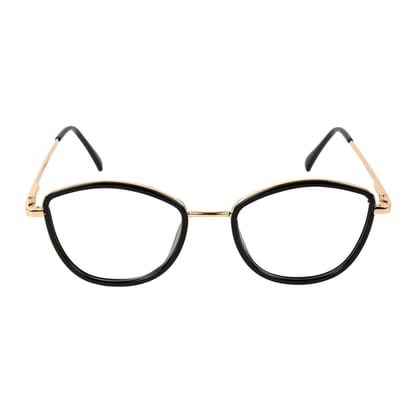 TERRY & CO Zero Power Blue Cut Eyeglasses | Metal Frame | Anti-Reflective, UV Protection, Lightweight | Spring Hinges | Unisex