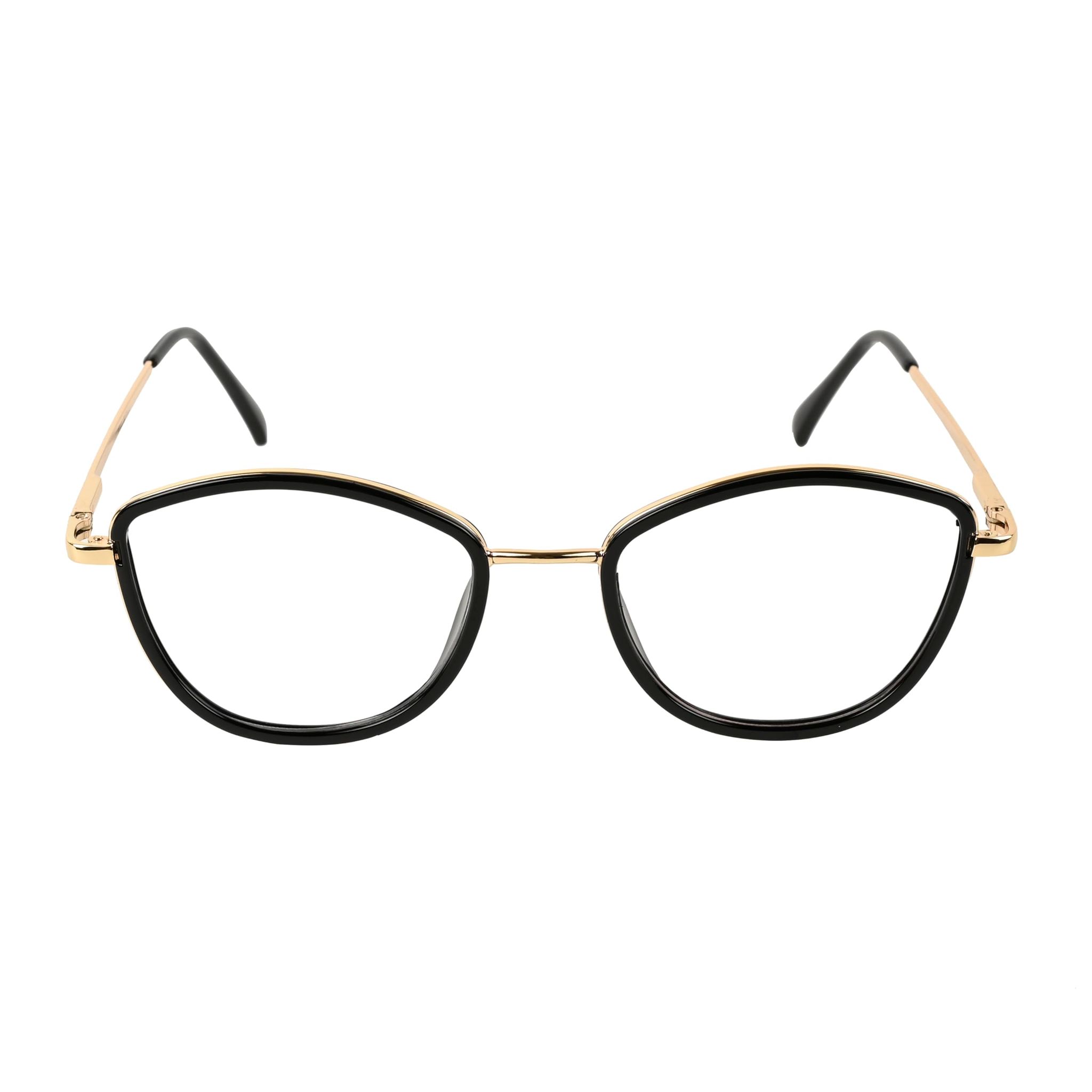 TERRY & CO Zero Power Blue Cut Eyeglasses | Metal Frame | Anti-Reflective, UV Protection, Lightweight | Spring Hinges | Unisex