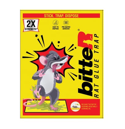 Bitter Sticky Glue Pad for Insects (Pack of 3)