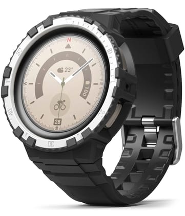 Samsung Galaxy Watch 5 Pro 45mm Strap with Case Fusion-X Guard-White