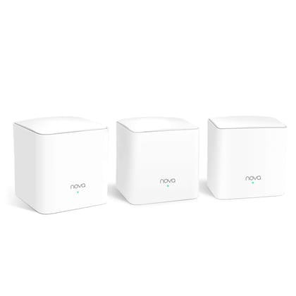 Tenda MW5G AC1200 Whole Home Mesh Wi-Fi System- Pack of 3, White