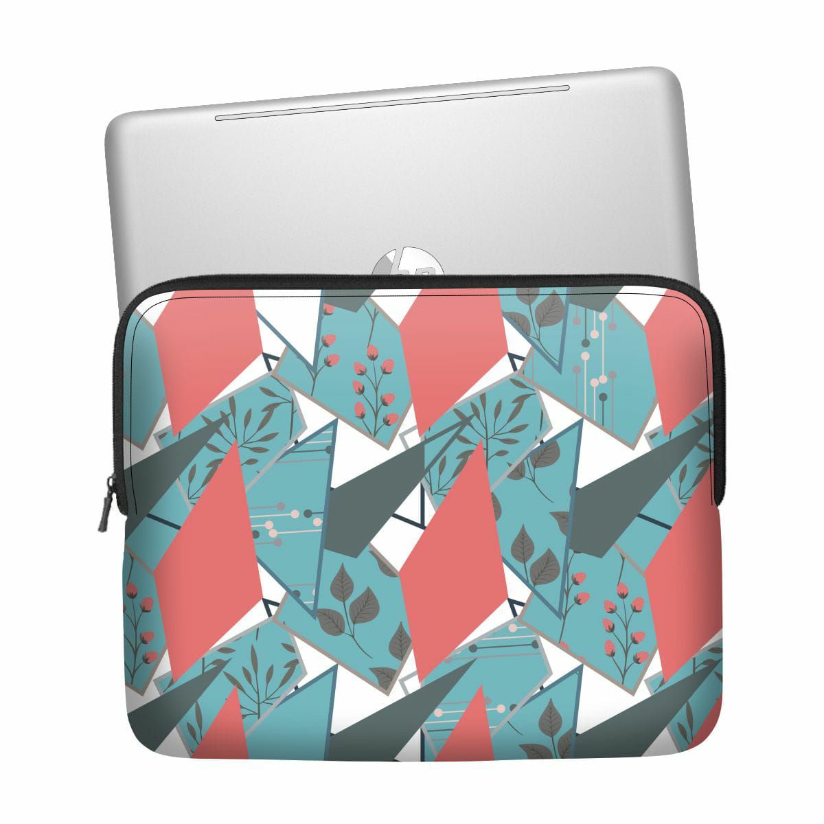 Red and Blue Pendants Laptop Sleeve