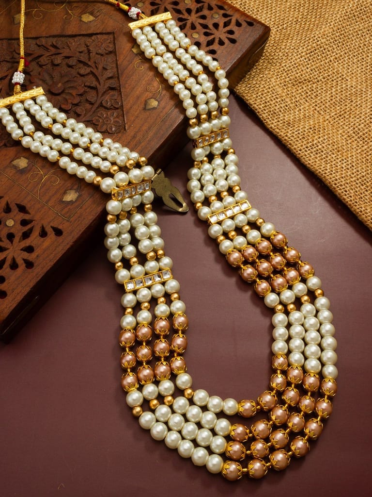 Morison Golden Crown Necklace Set Royalty in Every Detail - Jewellery Sets | Buy online on ZillyBuy