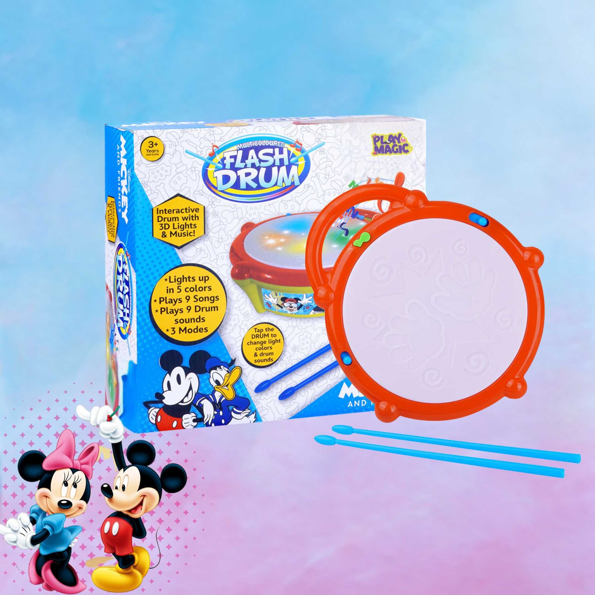 PlayMagic Flash Drum Mickey