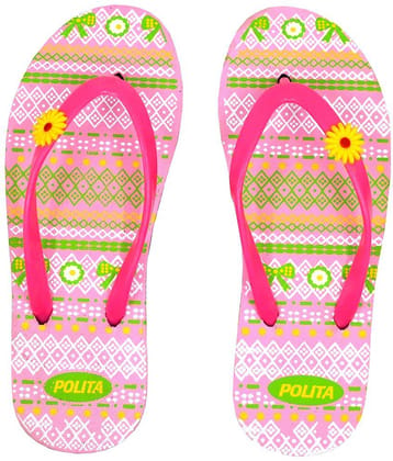 Polita - Pink Women's Flip Flop