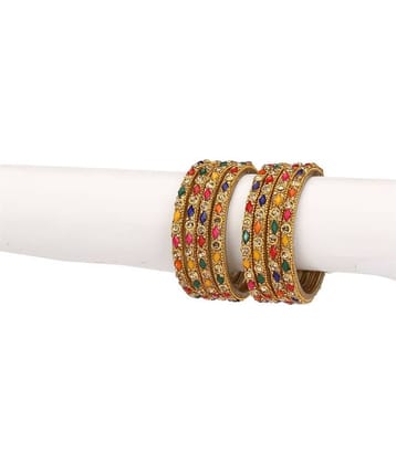 AFAST - Gold Bangle Set (Pack of 2)