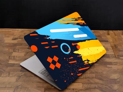 Adefex Laptop Skin Sticker for all laptop & notebook - Abstract Dec45