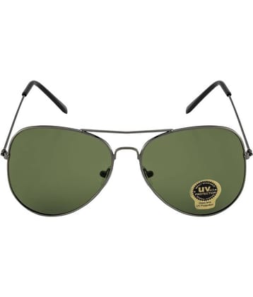 Fair-X - Dark Grey Pilot Sunglasses ( Pack of 1 )