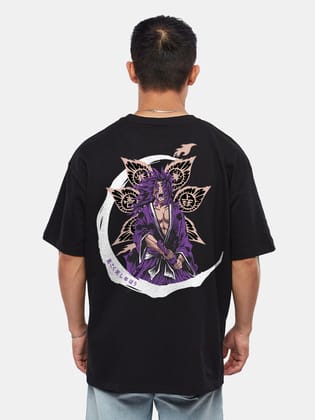 Kokushibo Upper Rank 1 Oversized T-Shirt-Black / S