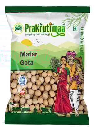 Prakrutimaa Premium White Matar (1Kg) | White Peas Prakrutimaa Premium White Matar (1Kg) | White Peas