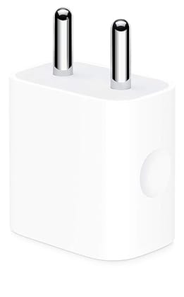 Apple Original 20W USBC Power Adapter Dock Only  (for iPhone, iPad & AirPods) (White)