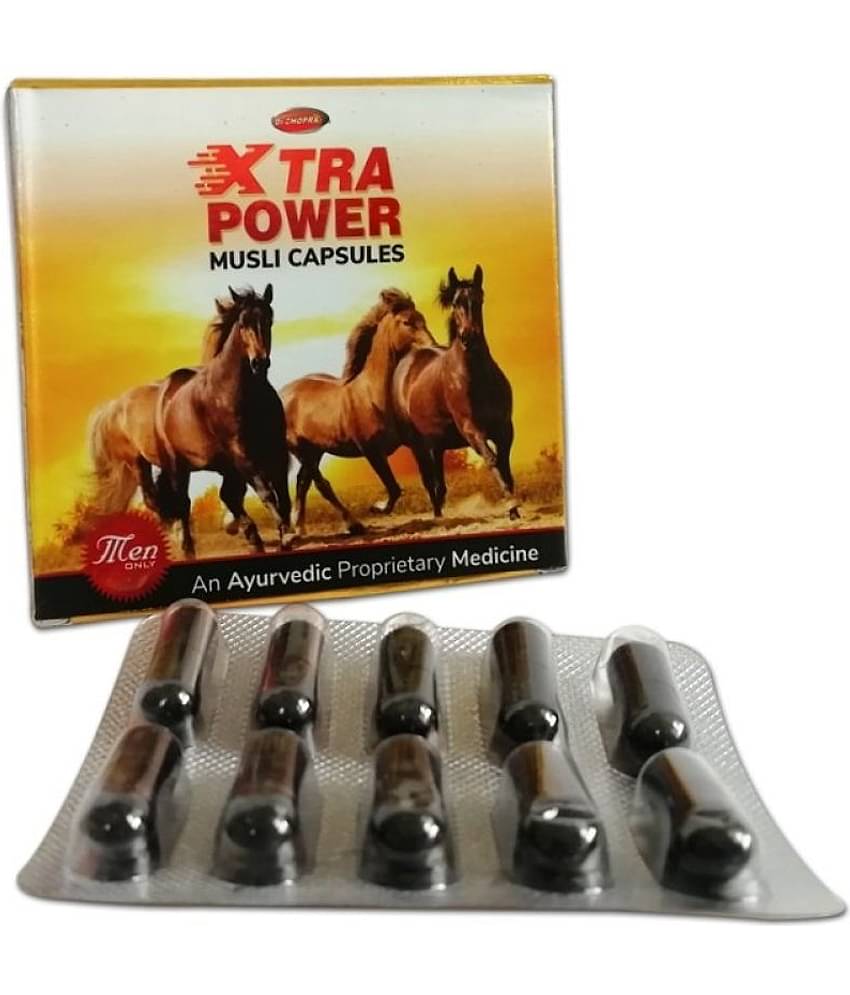 Cackle's Xtra Power Musli (10's x 3 = 30) Capsule 30 no.s