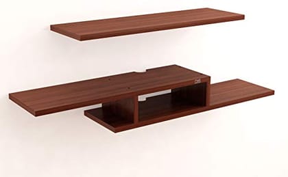 DAS Wall Mount TV Entertainment Unit/with Set Top Box Stand and Display Rack Shelf Classic Walnut- Darlin (Ideal for 24" to 36") DAS Wall Mount TV Entertainment Unit/with Set Top Box Stand and Display Rack Shelf Classic Walnut- Darlin (Ideal for 24" to 36")