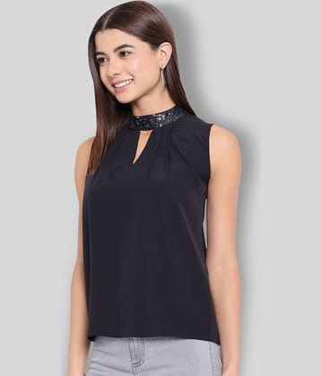 ALL WAYS YOU Women's Polyester Regular Top ( Black )