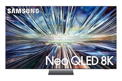Samsung 214 cm (85 inches) 8K Ultra HD AI Smart Neo-QLED TV QA85QN900DUXXL (Graphite Black) Samsung 214 cm (85 inches) 8K Ultra HD AI Smart Neo-QLED TV QA85QN900DUXXL (Graphite Black)