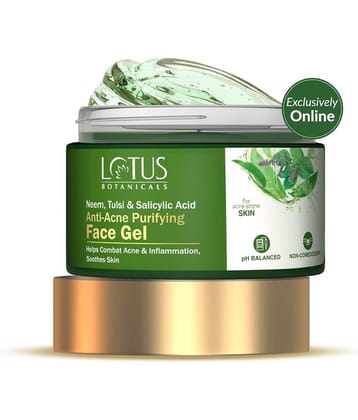 Lotus Botanicals Neem, Tulsi & Salicylic Acid Purifying Face Gel (50 ml)