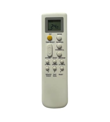 AC Remote No. 252A Compatible-Replacement for O General AC Remote Control (White)