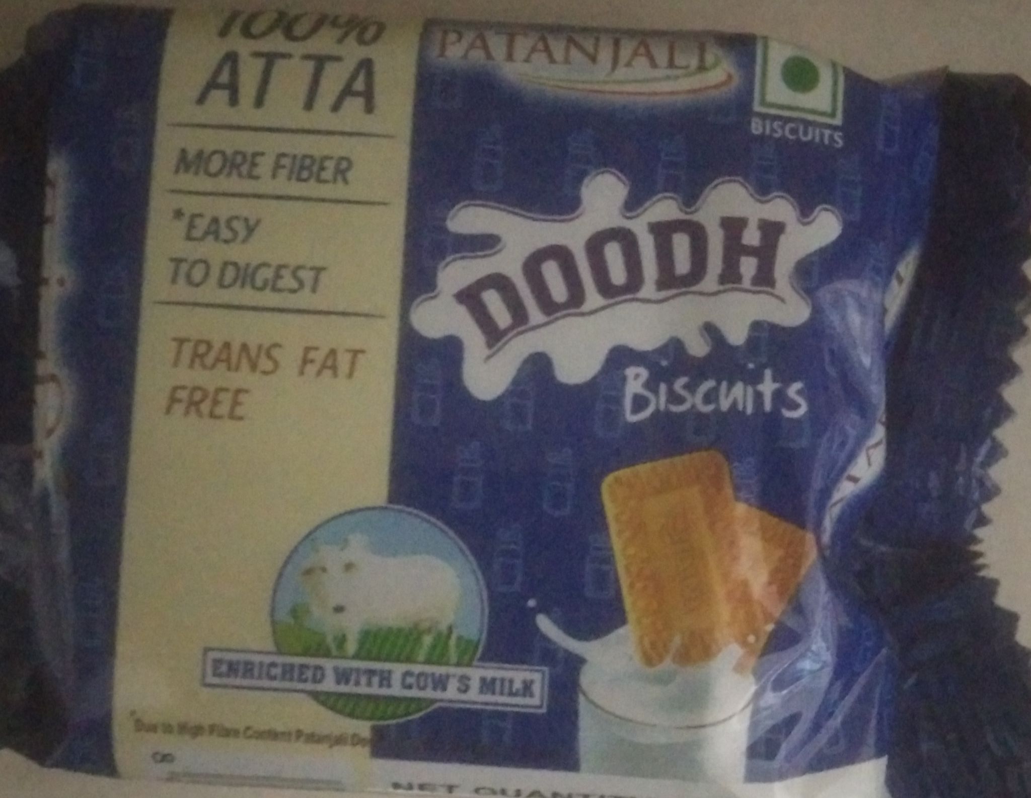 Patanjali atta doodh biscuit 35g
