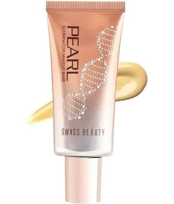 Swiss Beauty Pearl Illuminator MakeupBase (Golden Pink), 35gm