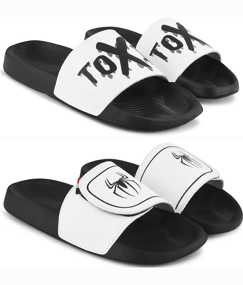 PERY PAO Multi Color Men's Slide Flip Flop