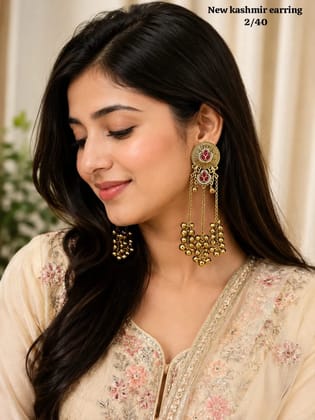 New kashmir earrings