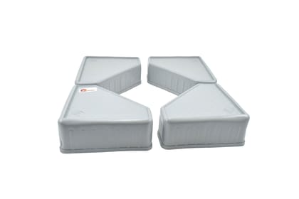 Mahima Gold Multipurpose Jumbo Satand for Washing Machine, Cupboard, Refrigerator, Table(4 Piece).