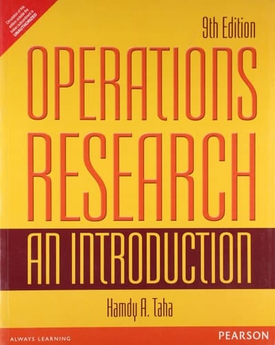 Operations Research: An Introduction 9th Edition 2014