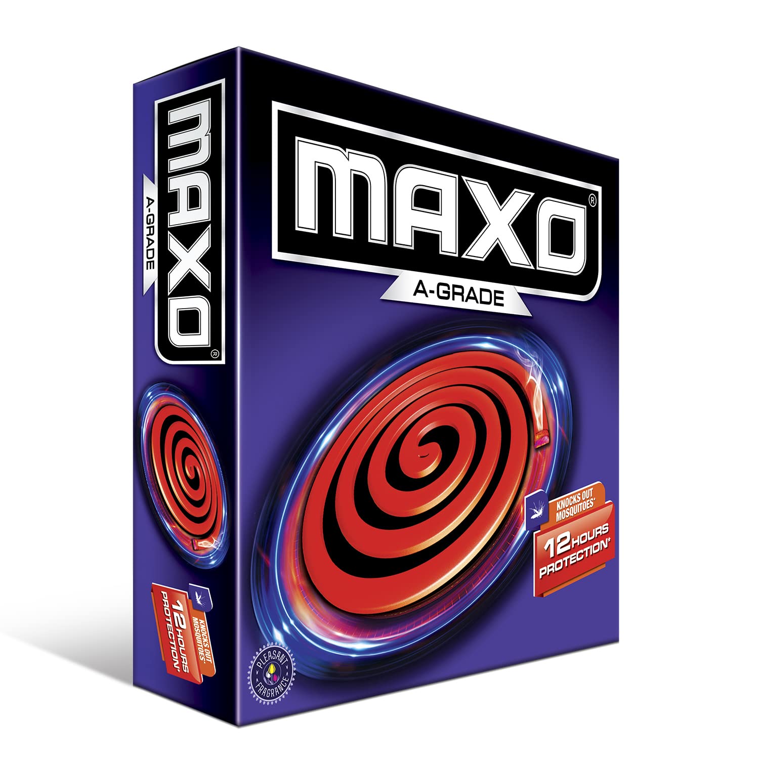 Maxo Mosquito Repellent Coil 12 Hour Red Regular, 10 Count