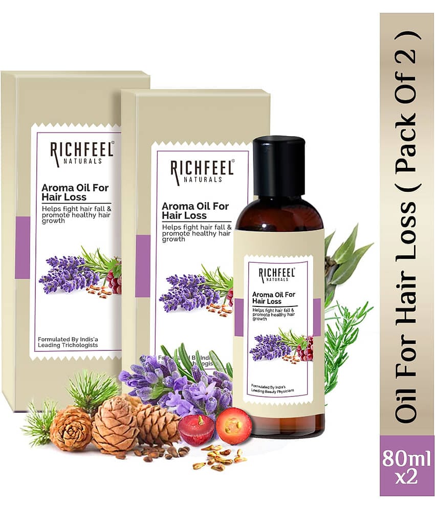 Richfeel Anti Hair Fall Grapeseed Oil 200 ml ( Pack of 2 )