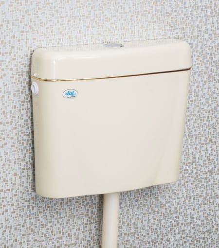 Flush Cistern Top Push 'Bliss' Ivory Color